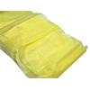 Vlies-/Hygienekittel gelb, mit PE-Beschichtung und Bündchen, ca. 140 x 140 cm, Pack à 10 Stück