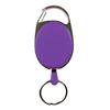 Schlüsselhalter, ausziehbar, violett