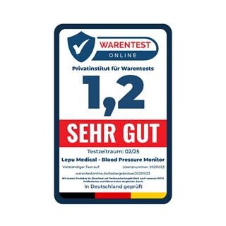 Armfit Plus Oberarm-Blutdruckmessgerät mit EKG-Messfunktion
