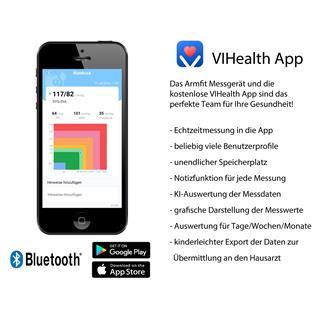 Armfit Oberarm-Blutdruckmessgerät