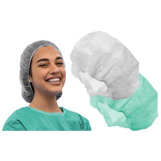 Schwestern-& Patientenhauben,rund,ca.14gr, ca.53cm Pack à 100 Stück