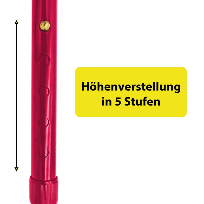 Gehstock, Aluminium