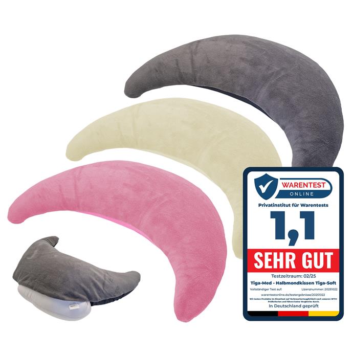 Halbmondkissen TIGA-Soft