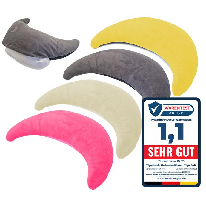 Halbmondkissen TIGA-Soft