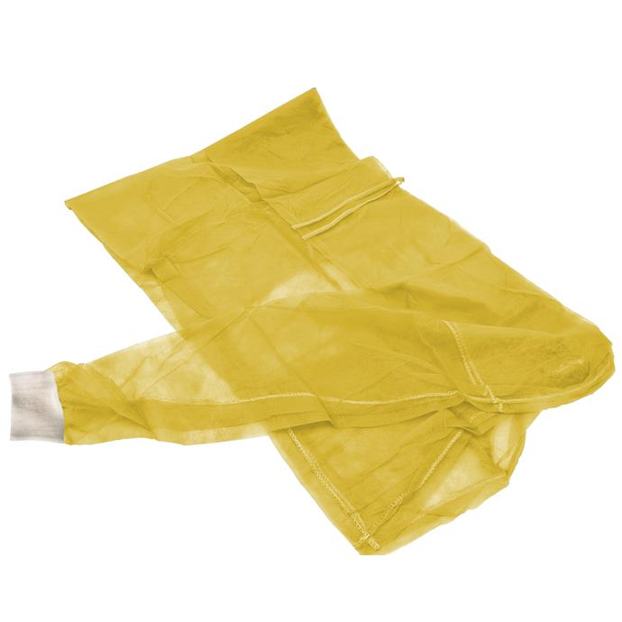 Vlies-/Hygienekittel Easy mit Trikotbündchen, ca. 24 g/m2, Pack à 10 Stück