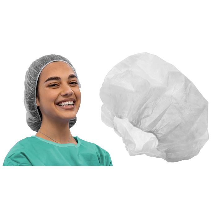 Schwestern-& Patientenhauben,rund,ca.14gr, ca.53cm Pack à 100 Stück